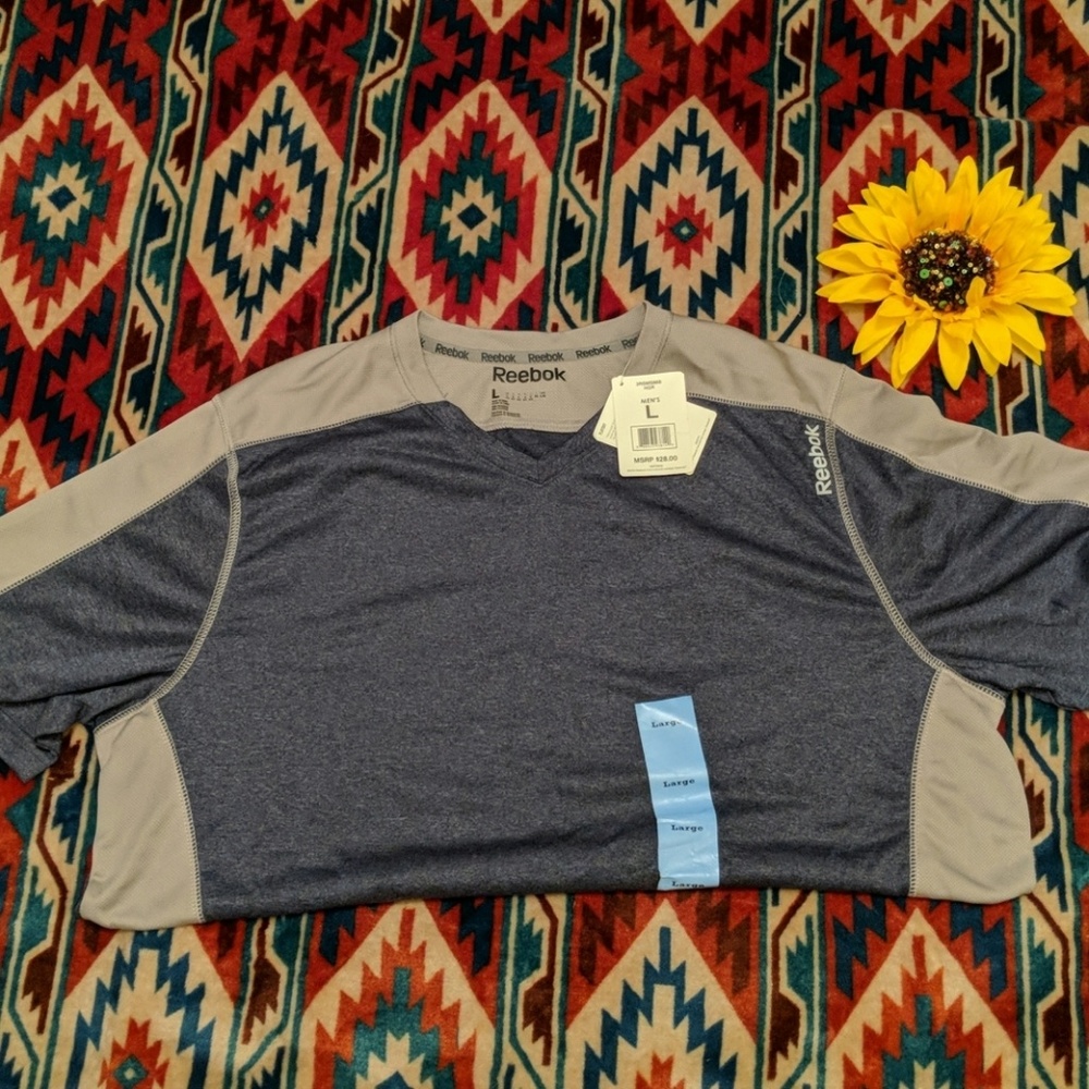 Mens Reebok Playdry Shirt